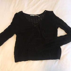 Knit Lace Up Urban Outfitters Sweater